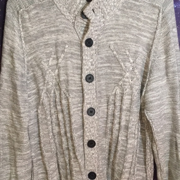 Trash Nouveau Grey Cardigan Sweater - Picture 5 of 7